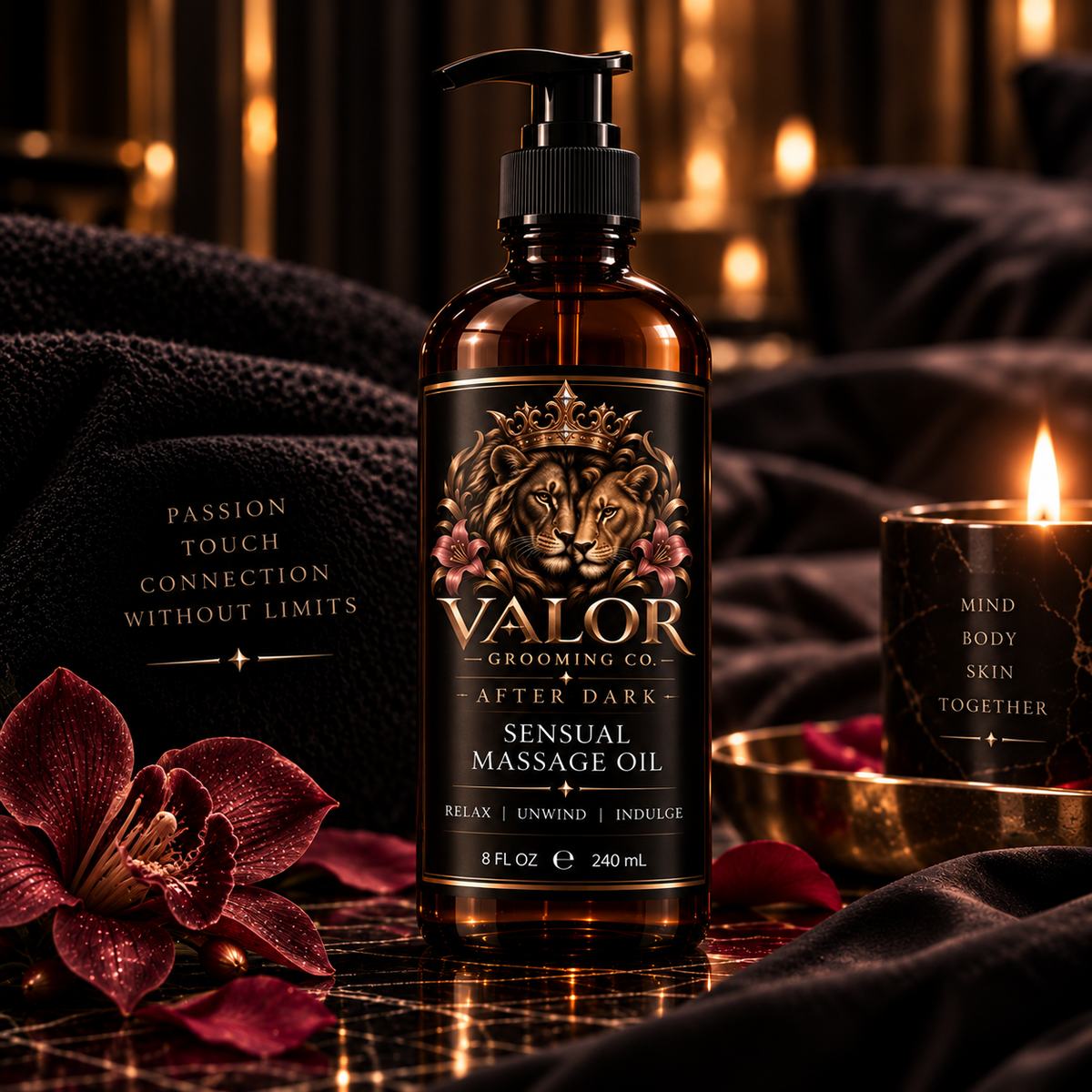 Valor Sensual Massage Oil