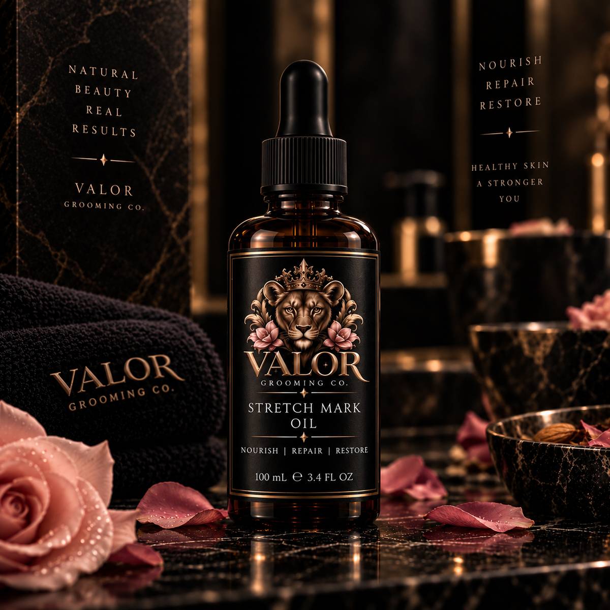 Valor Stretch Mark Oil